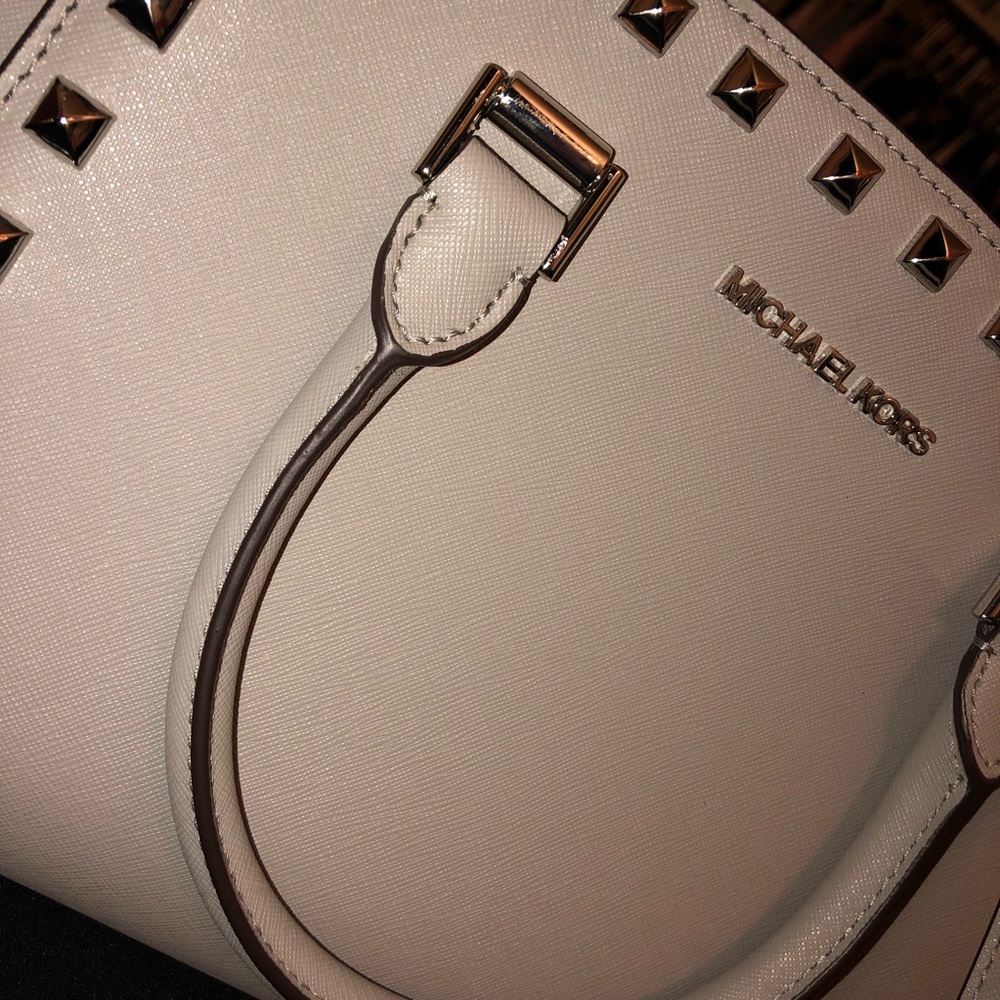 Michael Kors Studded Medium Selma Handbag